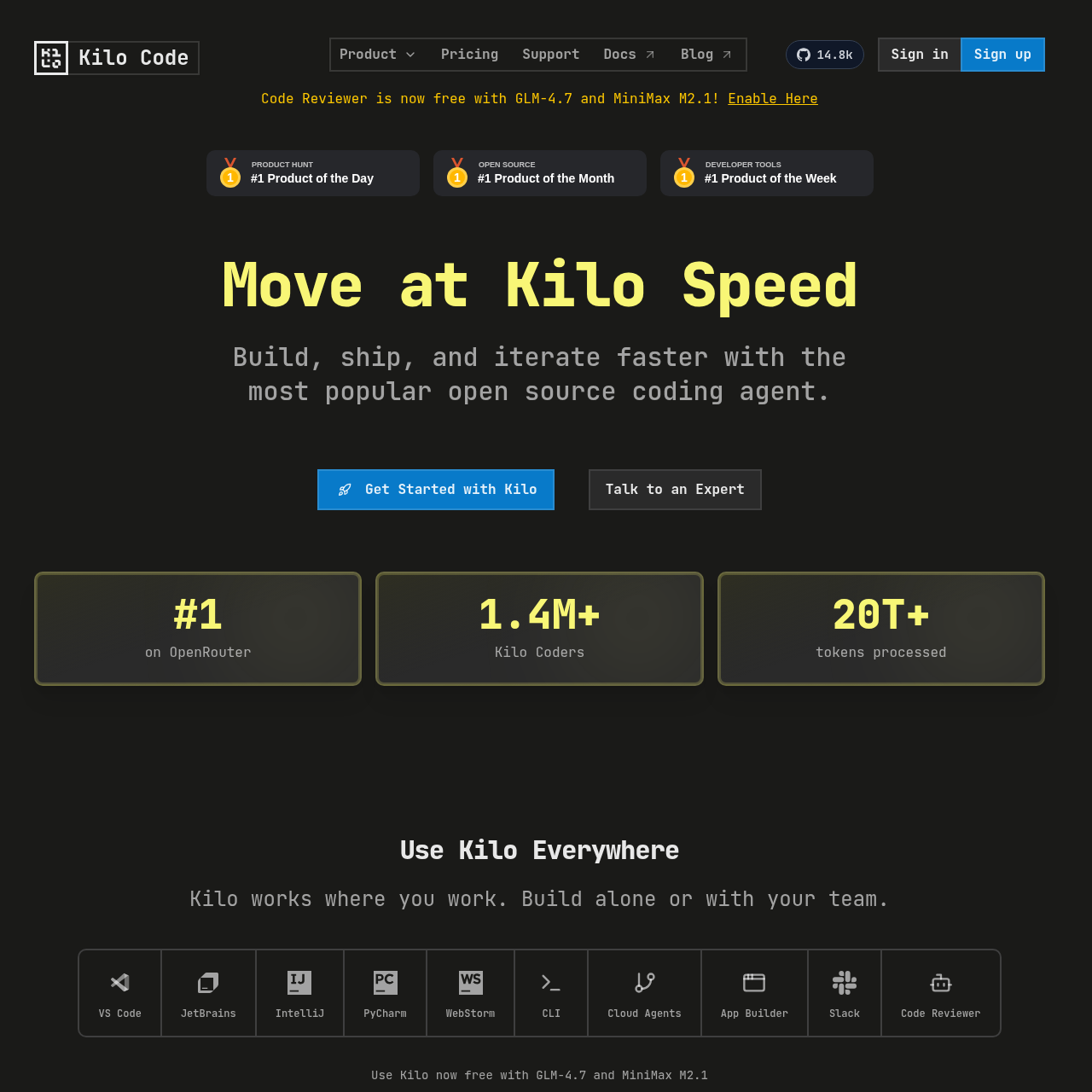 Kilo screenshot