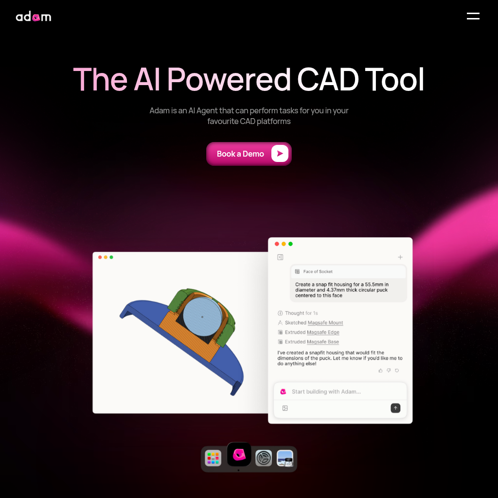 Adam screenshot