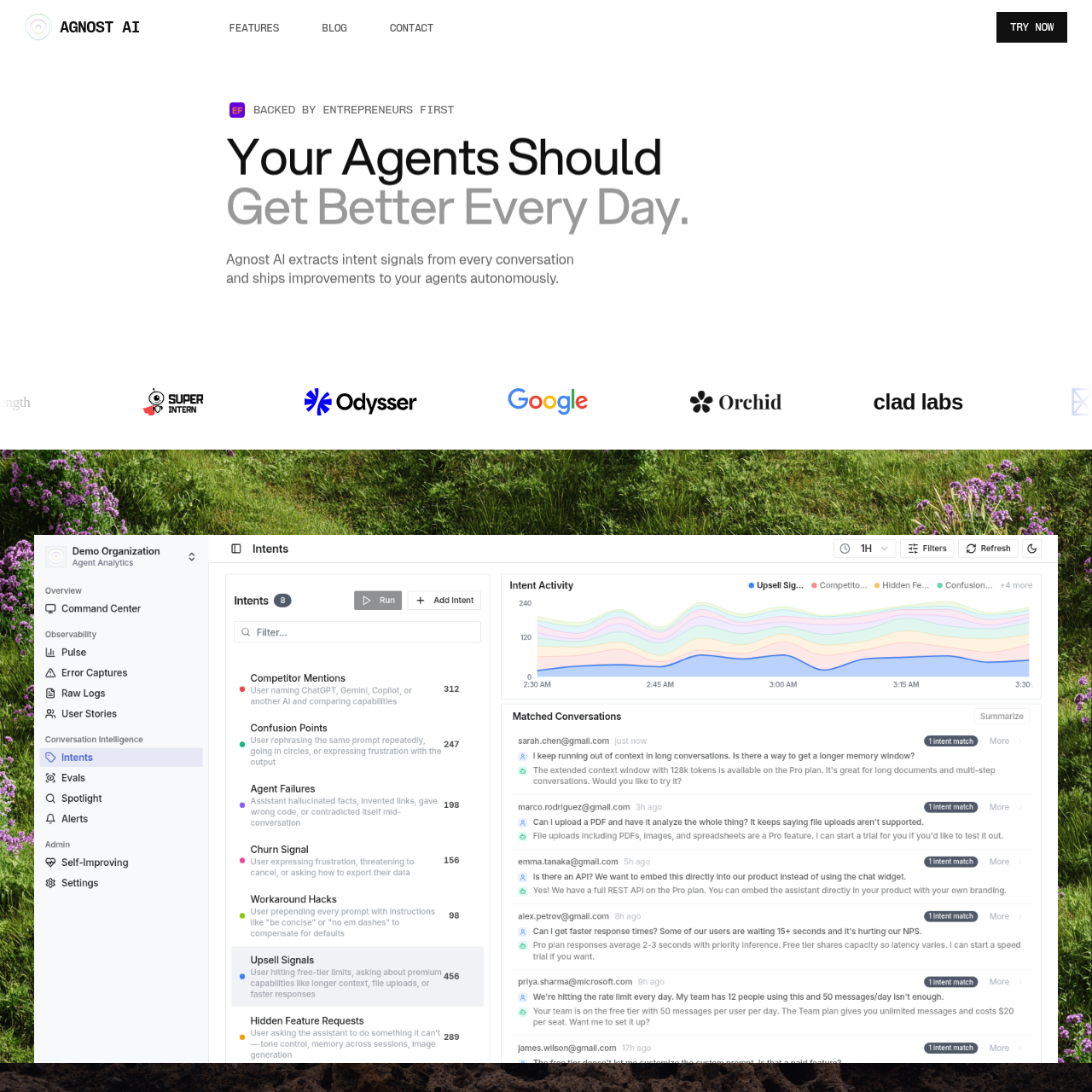 Agnost AI screenshot