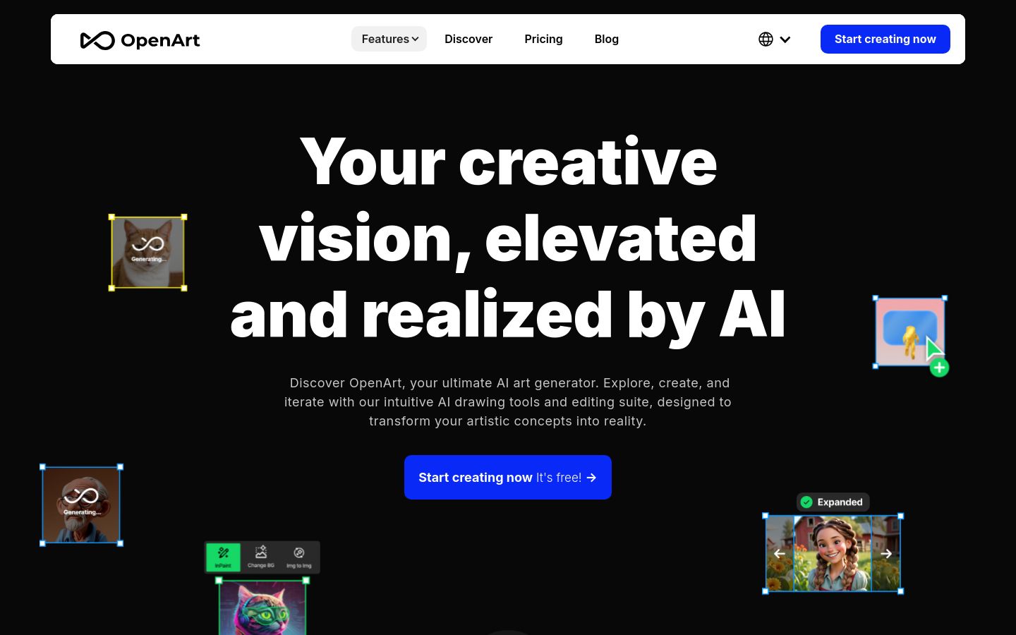 OpenArt screenshot