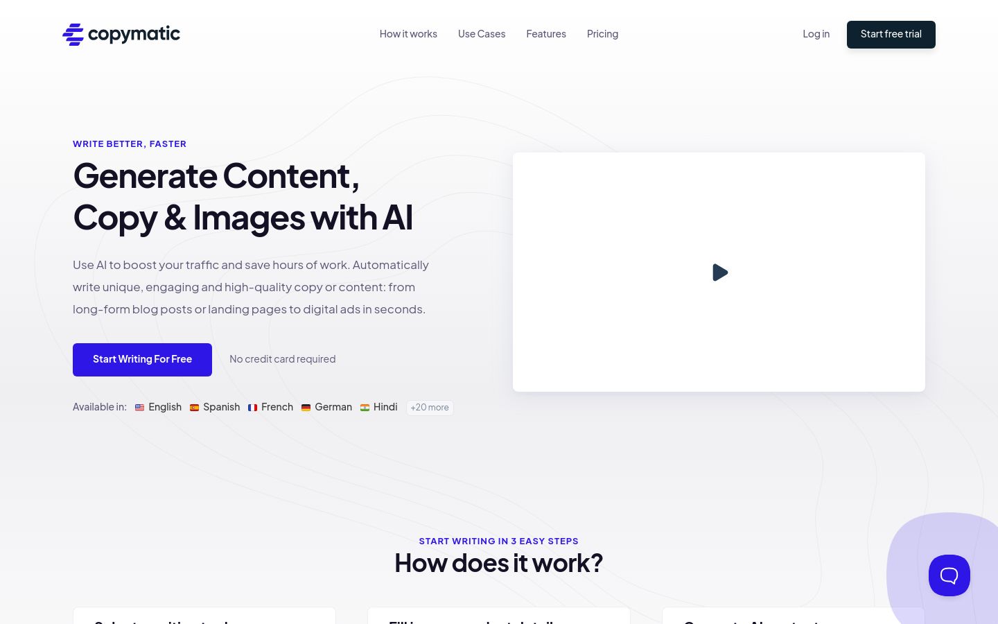 Copymatic screenshot