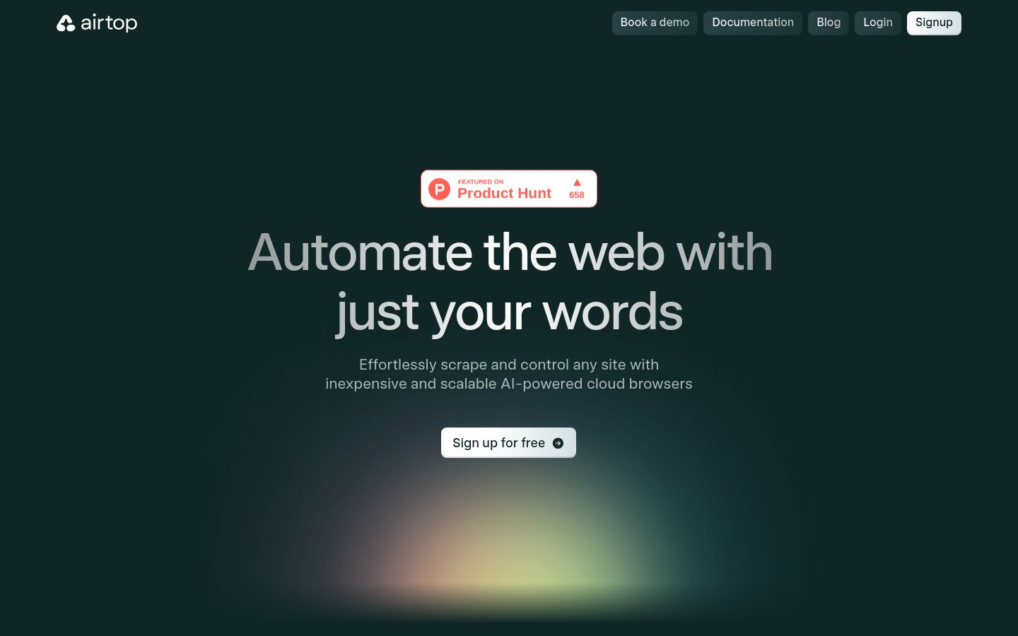 Airtop screenshot