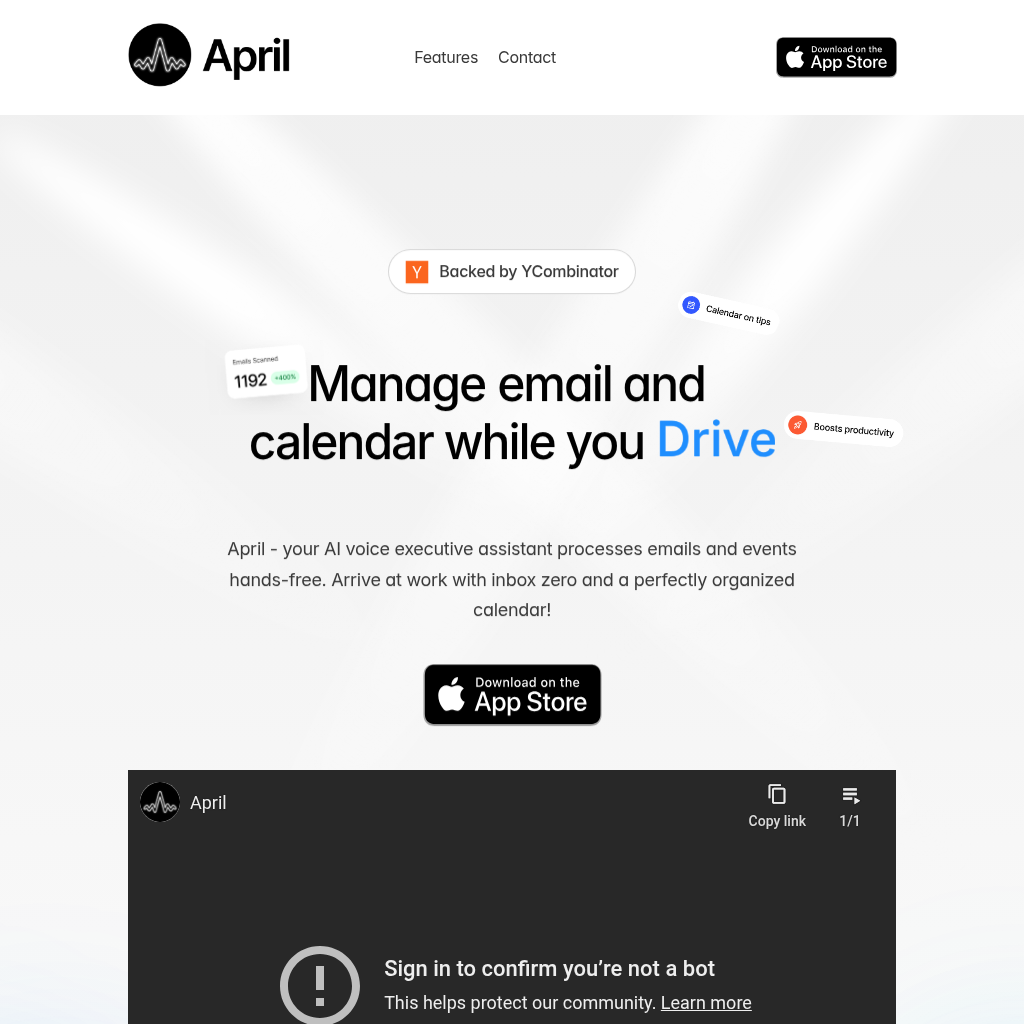 April screenshot