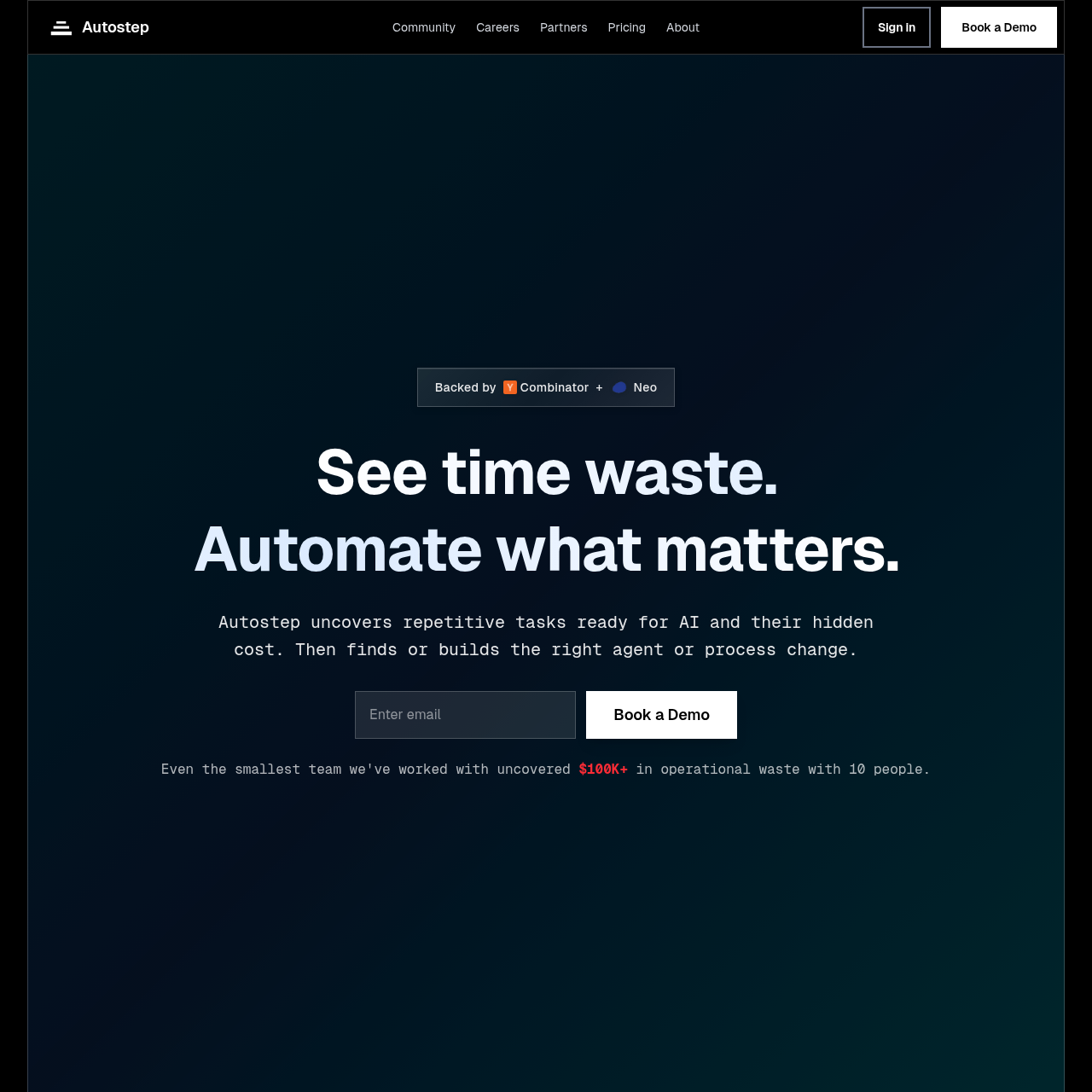 Autostep screenshot