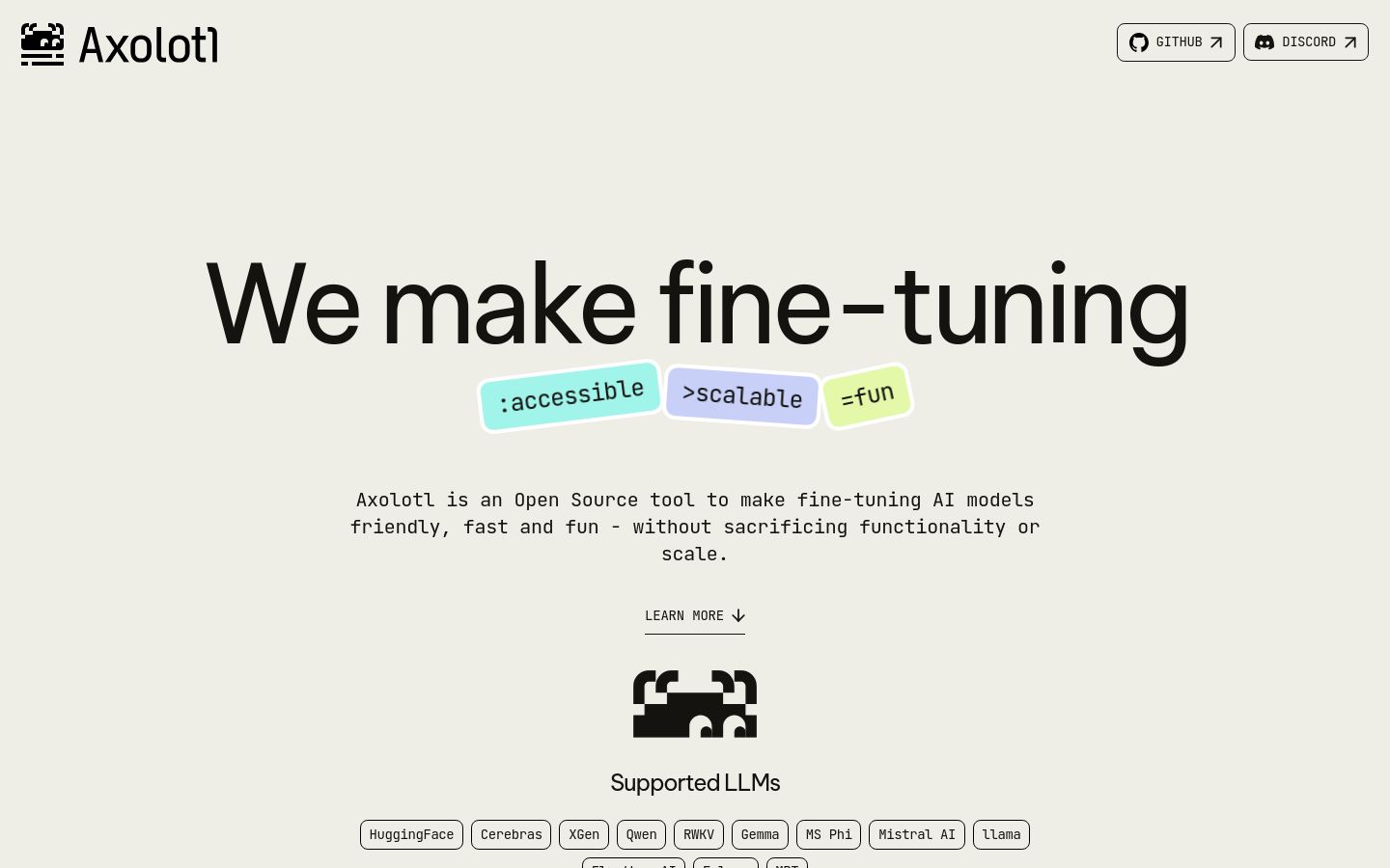 Axolotl AI screenshot