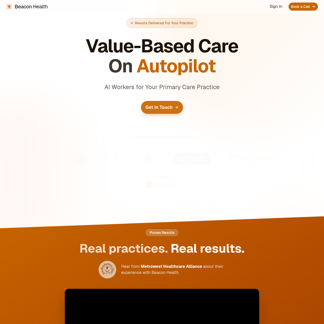 Beacon Health screenshot