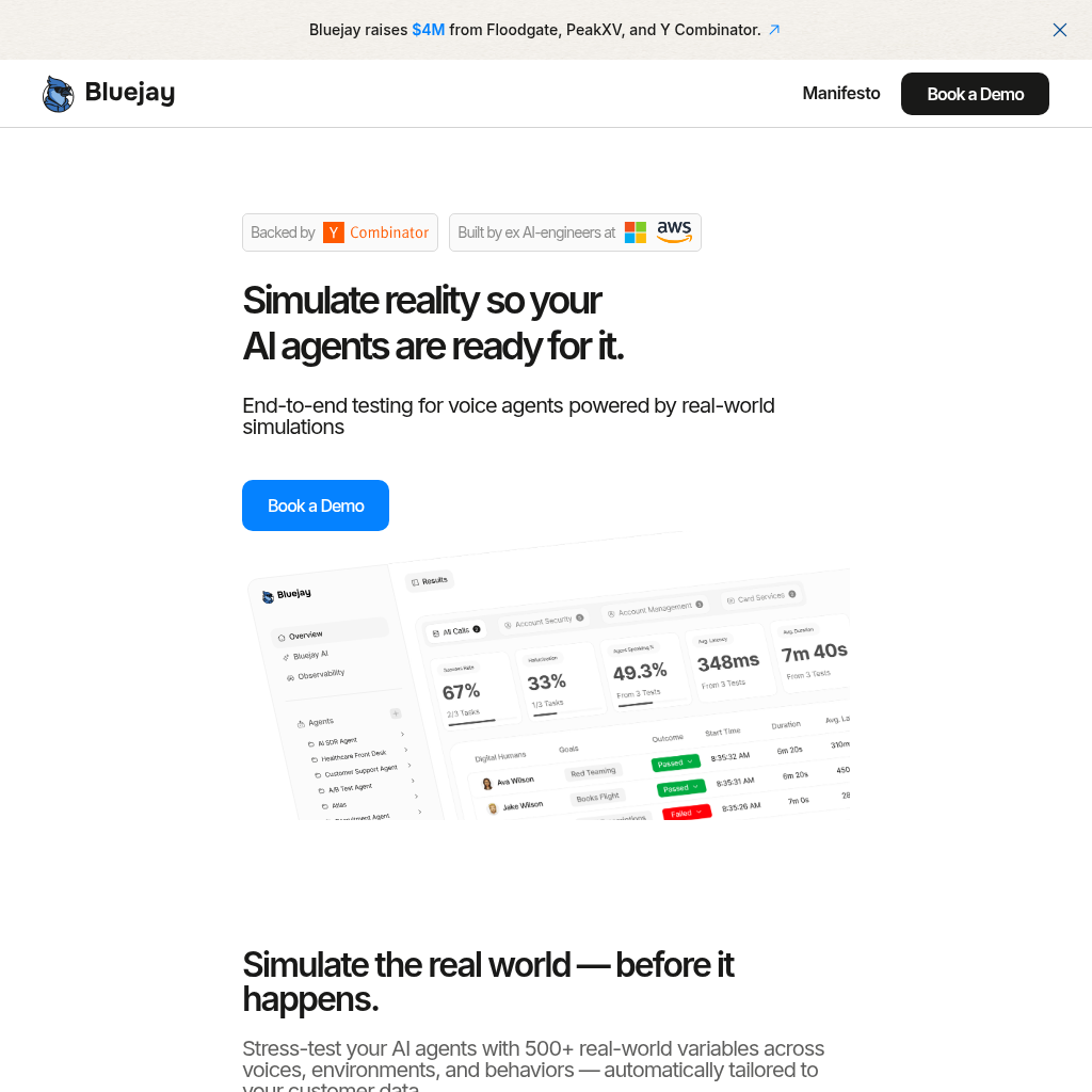 Bluejay screenshot