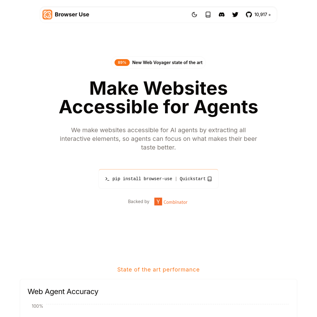 Browser Use screenshot
