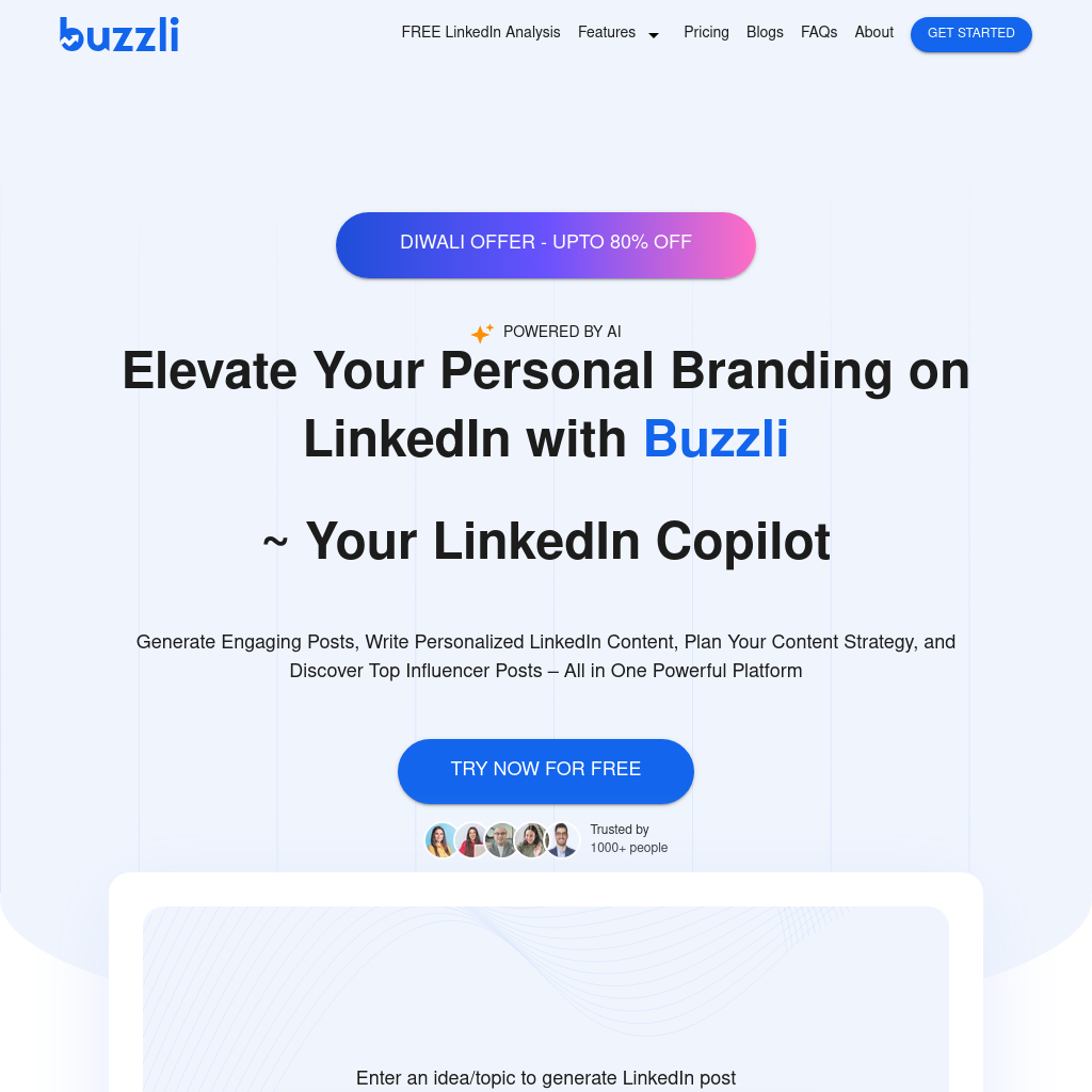 Buzzli screenshot