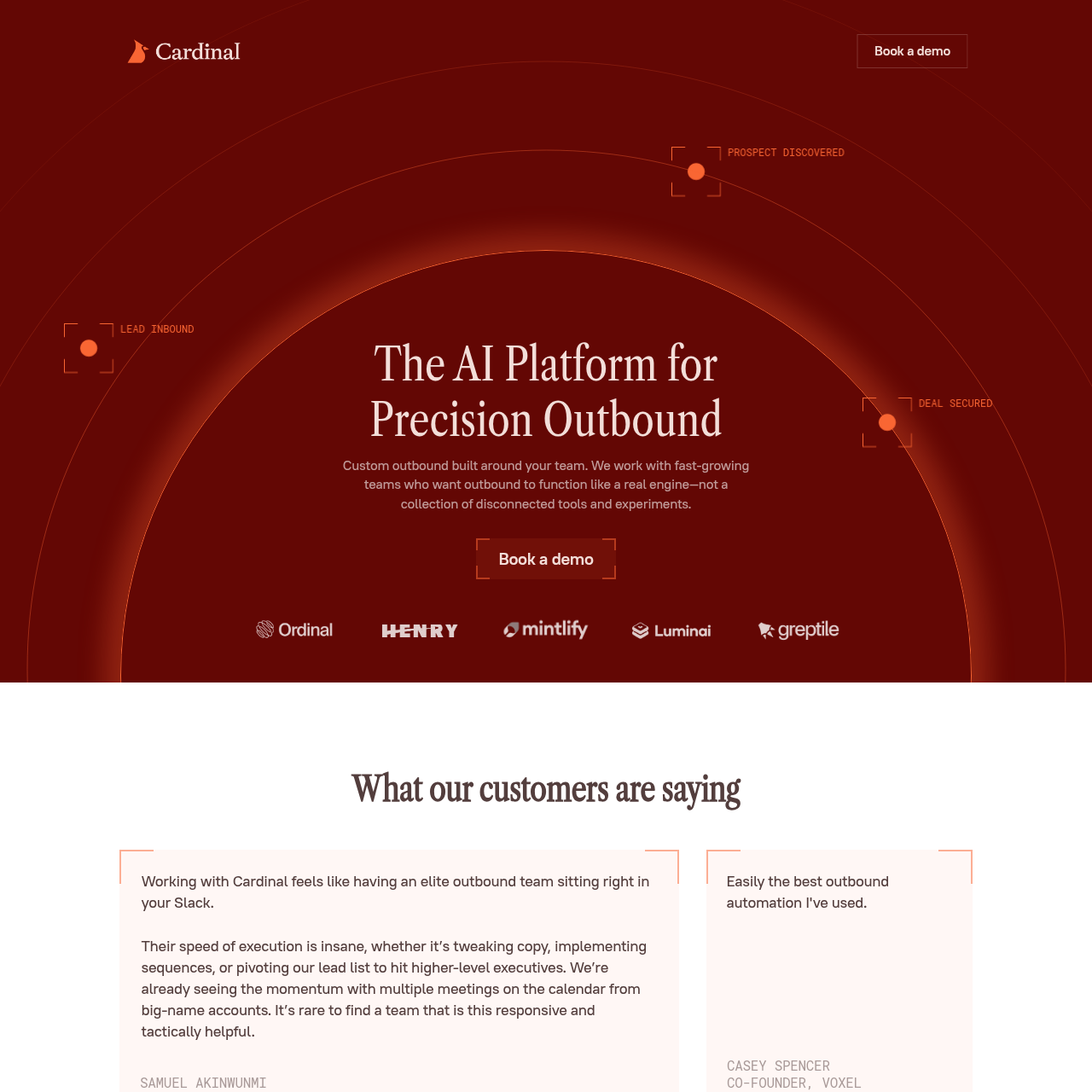 Cardinal screenshot