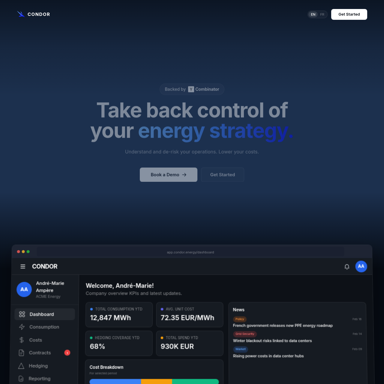 Condor screenshot