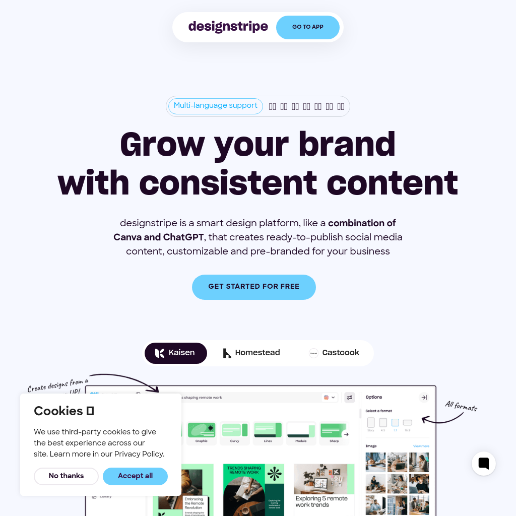 designstripe screenshot