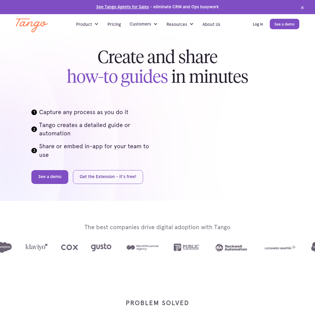 Tango screenshot