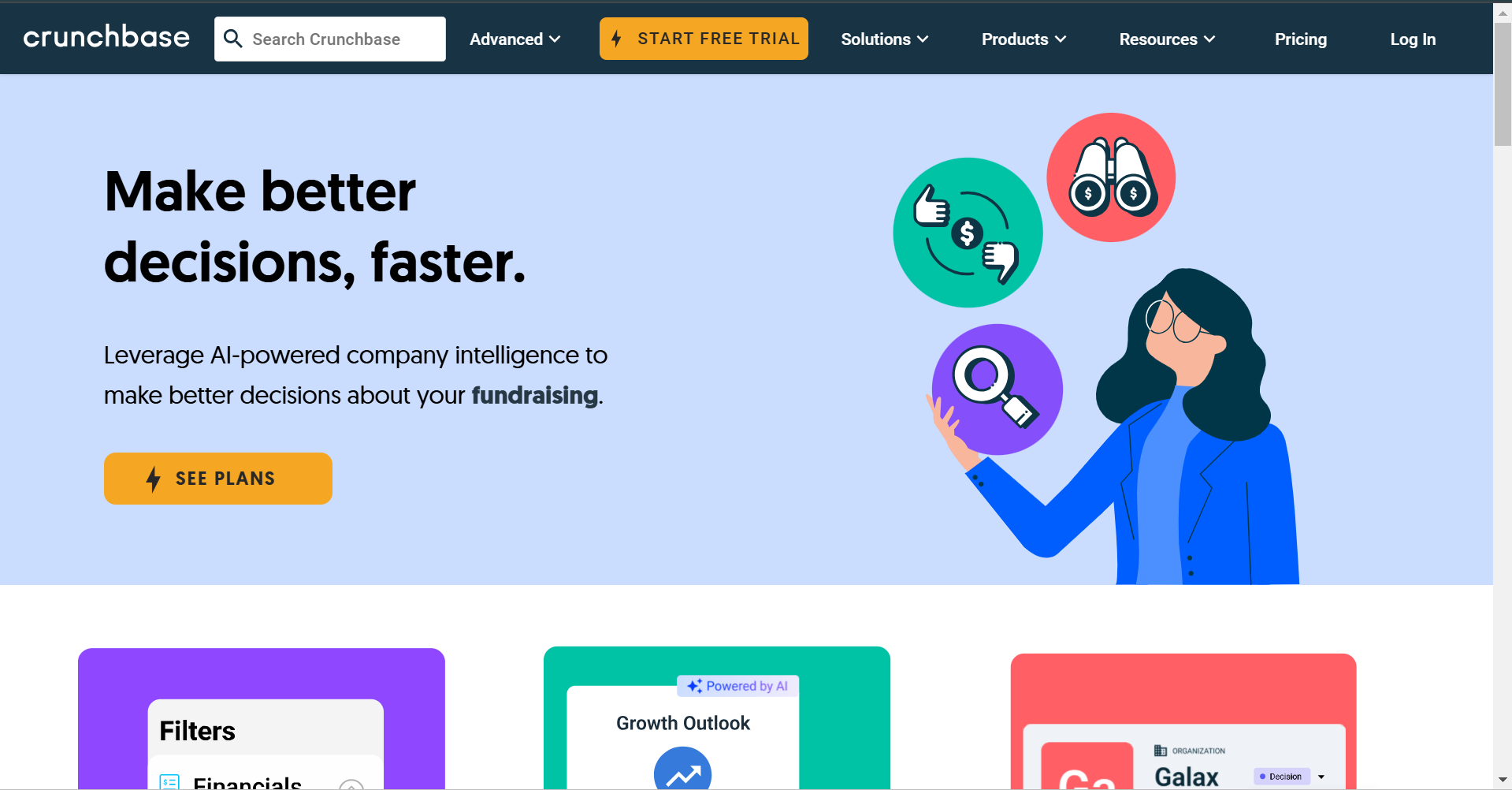 Crunchbase screenshot