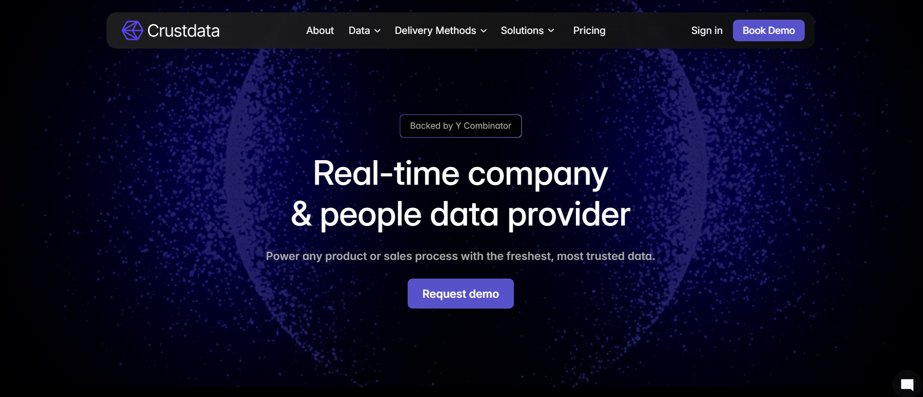 Crustdata screenshot