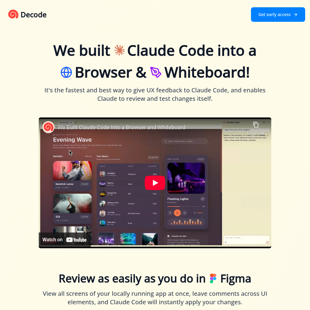 Decode screenshot