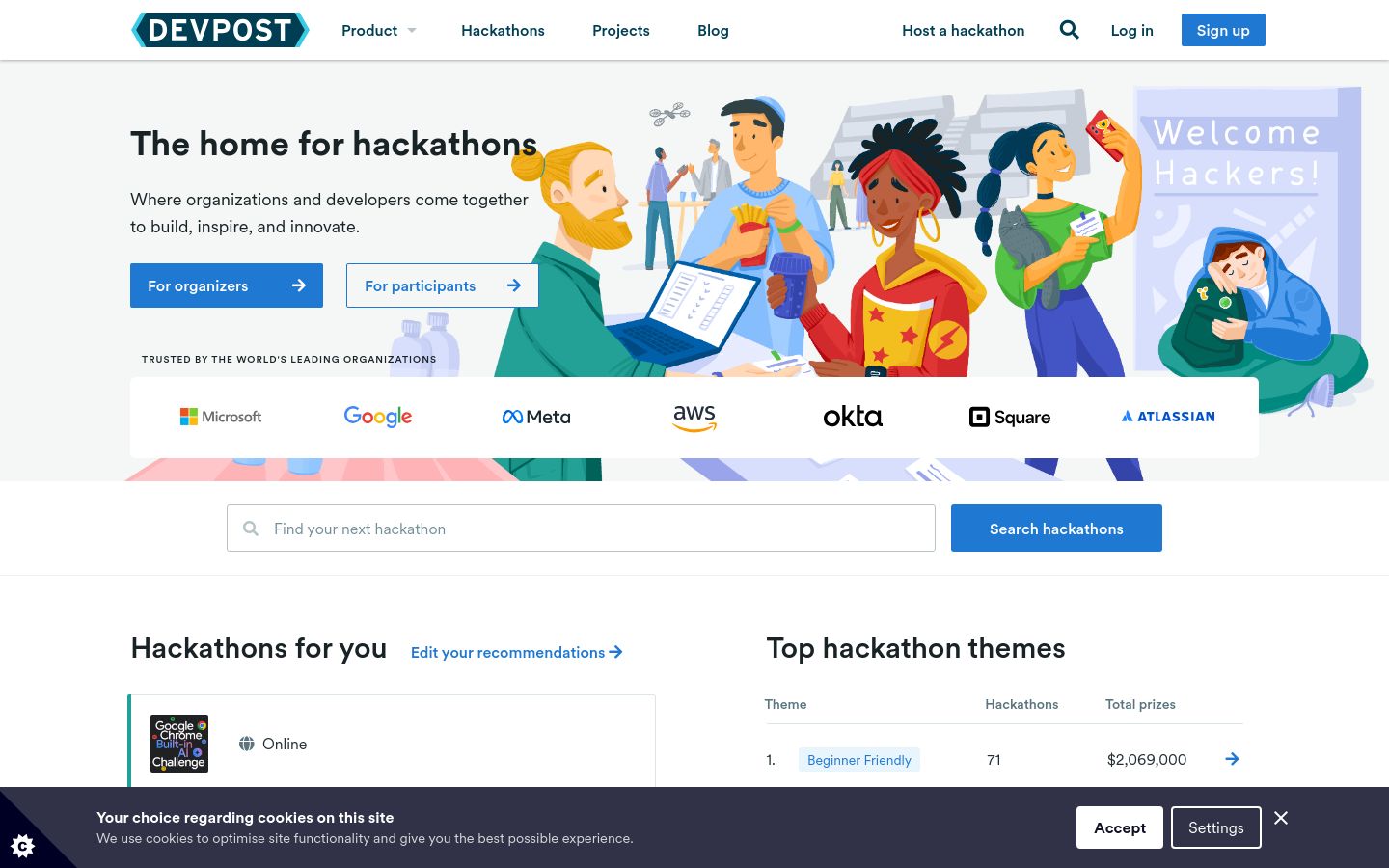 Devpost screenshot