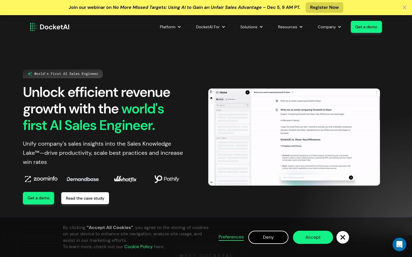 DocketAI screenshot