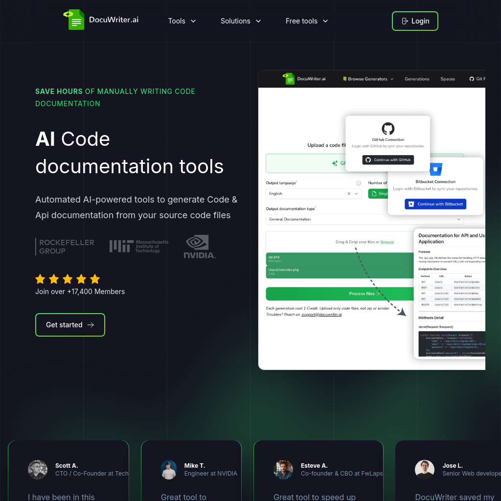 DocuWriter.ai screenshot
