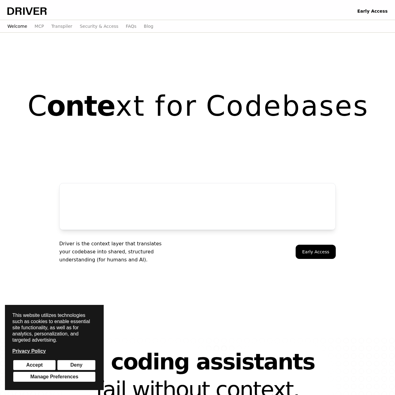 Driver screenshot