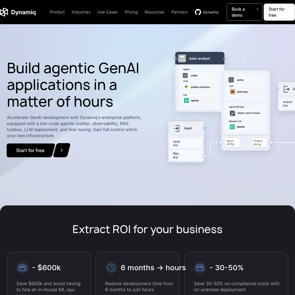 Dynamiq screenshot