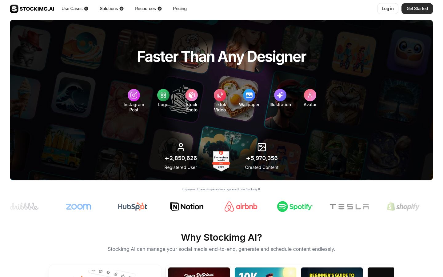 Stockimg screenshot