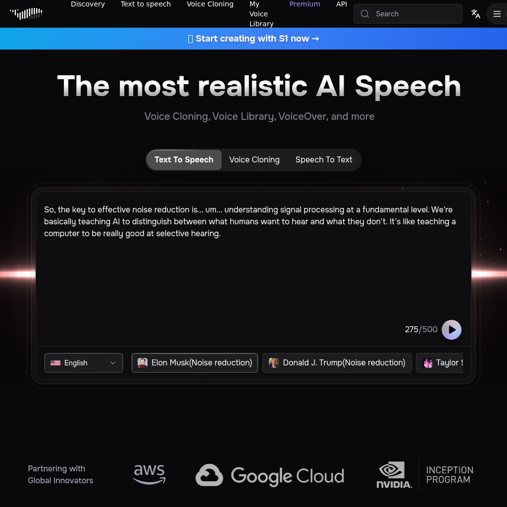 Fish Audio screenshot