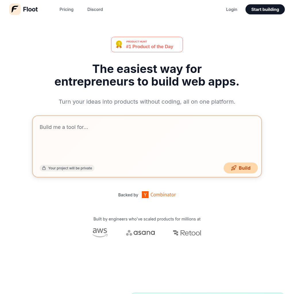 Floot screenshot
