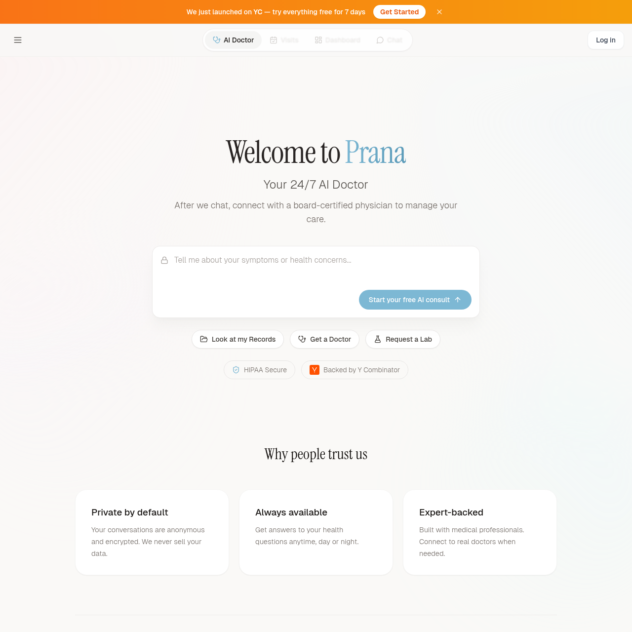 Prana Health screenshot