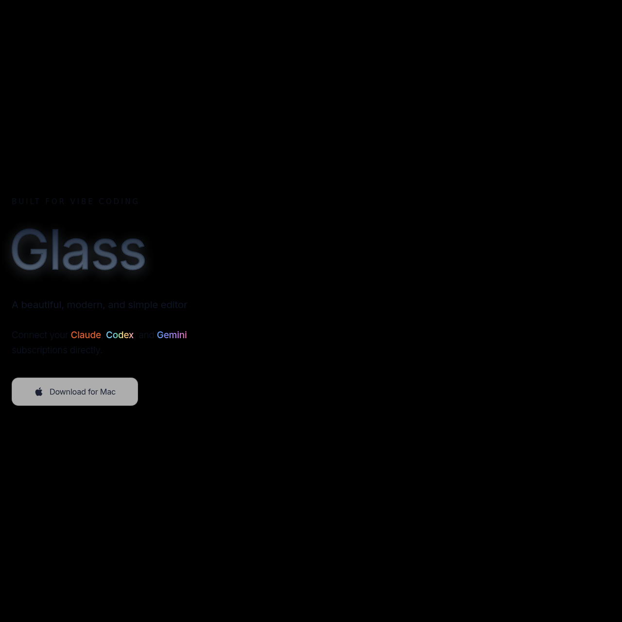 Glass screenshot