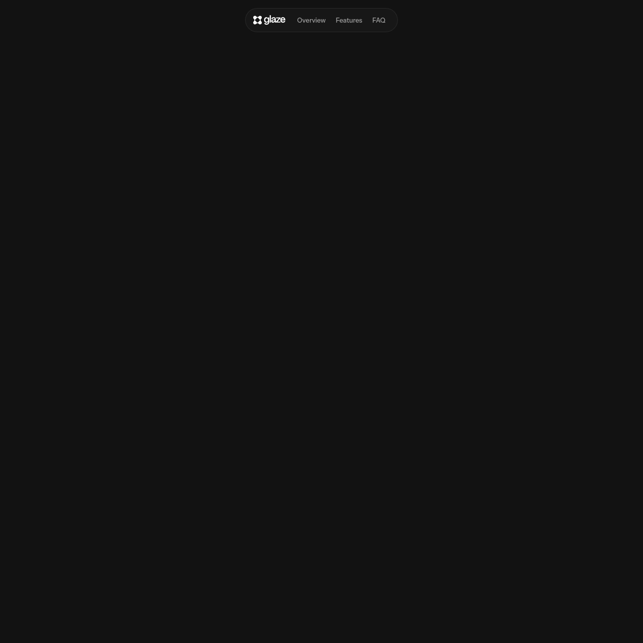 Glaze screenshot
