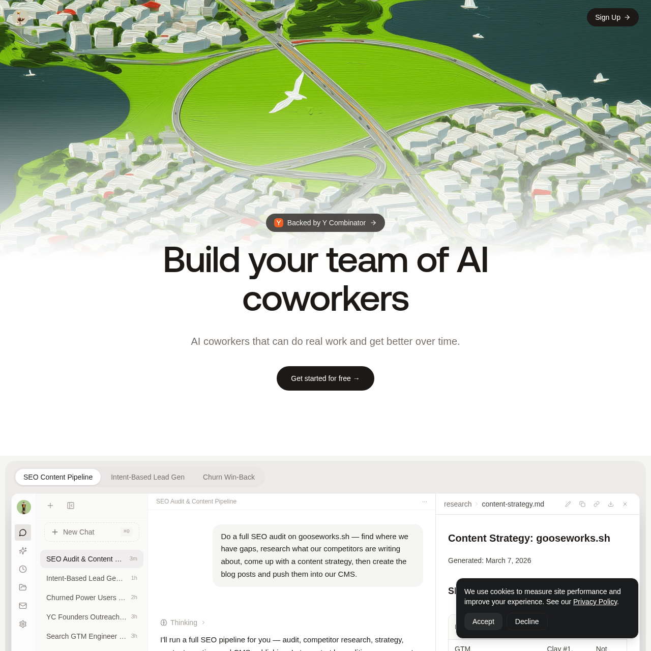 Gooseworks screenshot