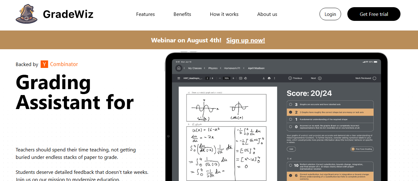 GradeWiz screenshot