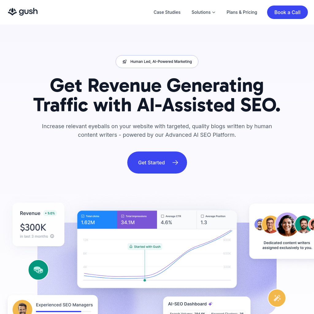 Gushwork screenshot