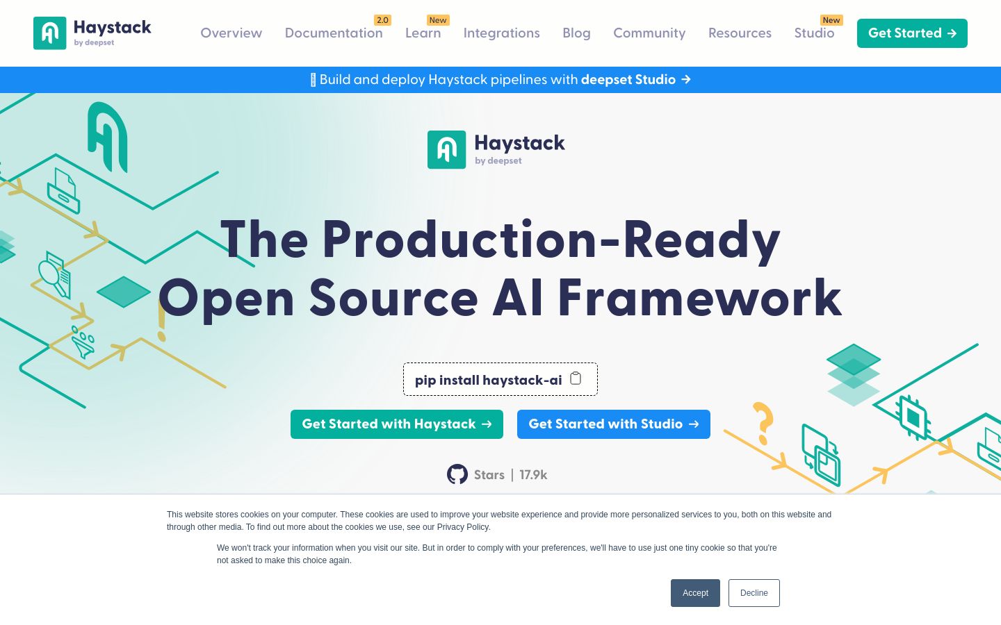 Haystack screenshot