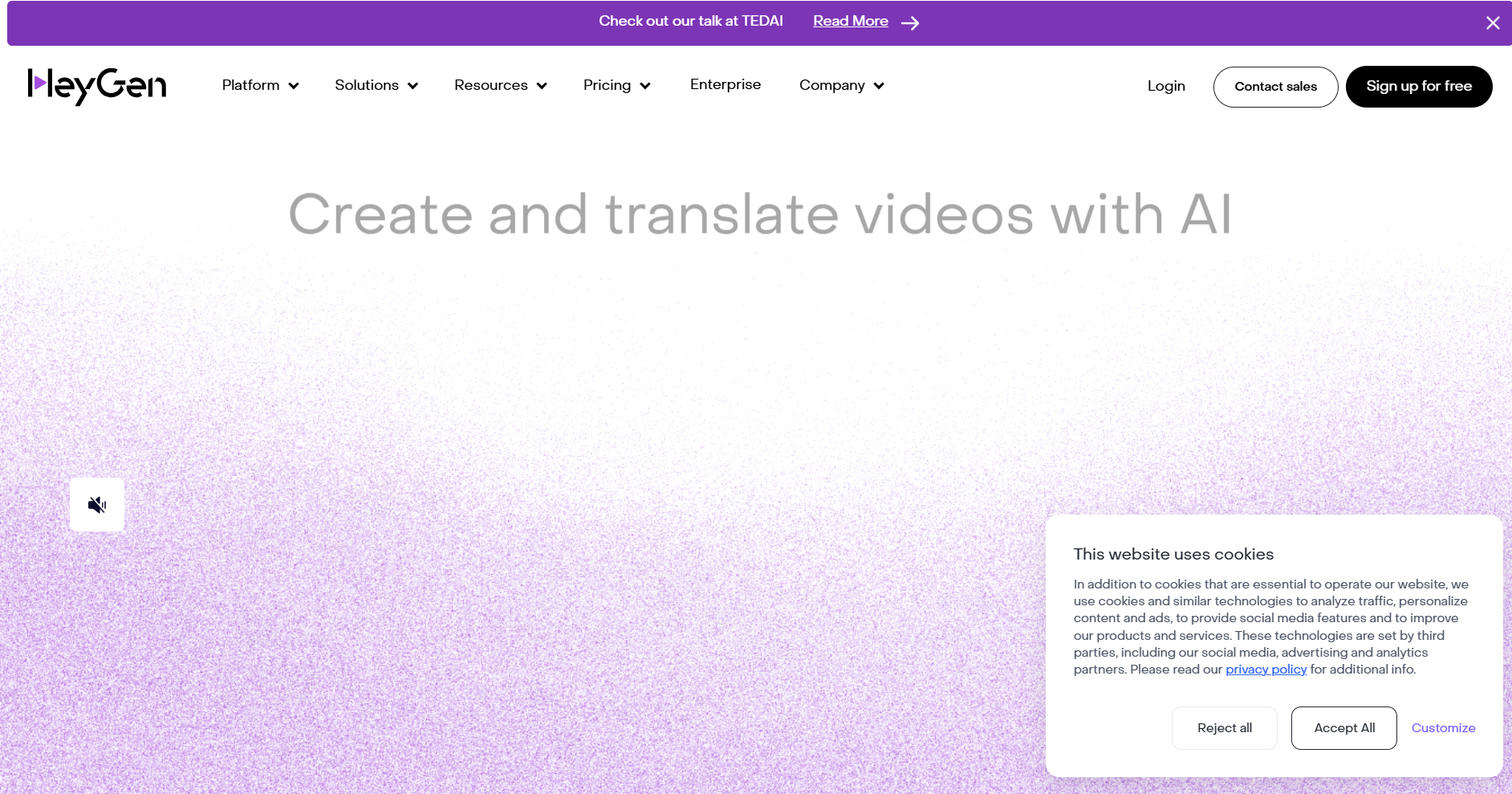 HeyGen screenshot