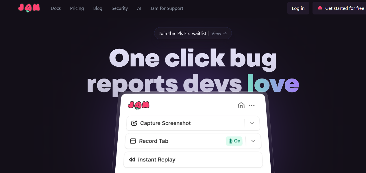 Jam screenshot