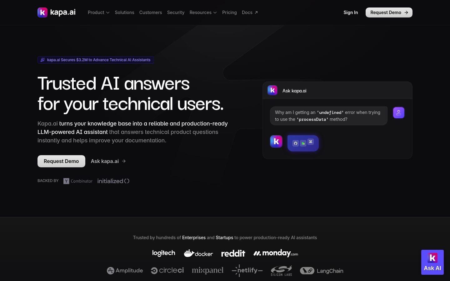 kapa.ai screenshot