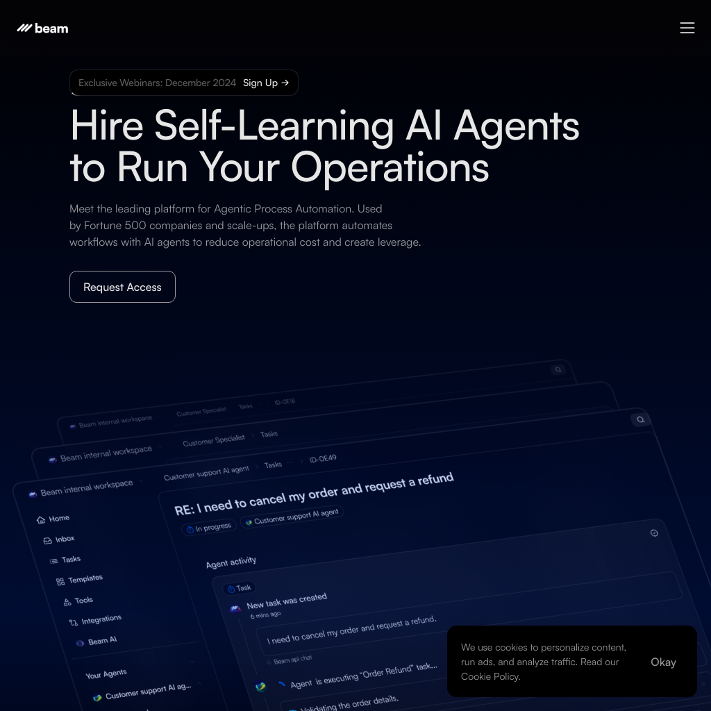 Beam AI screenshot