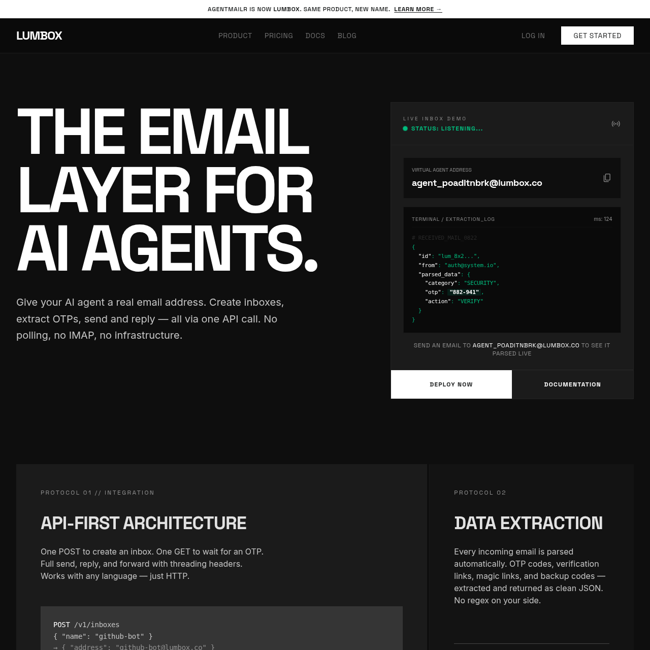 Lumbox screenshot