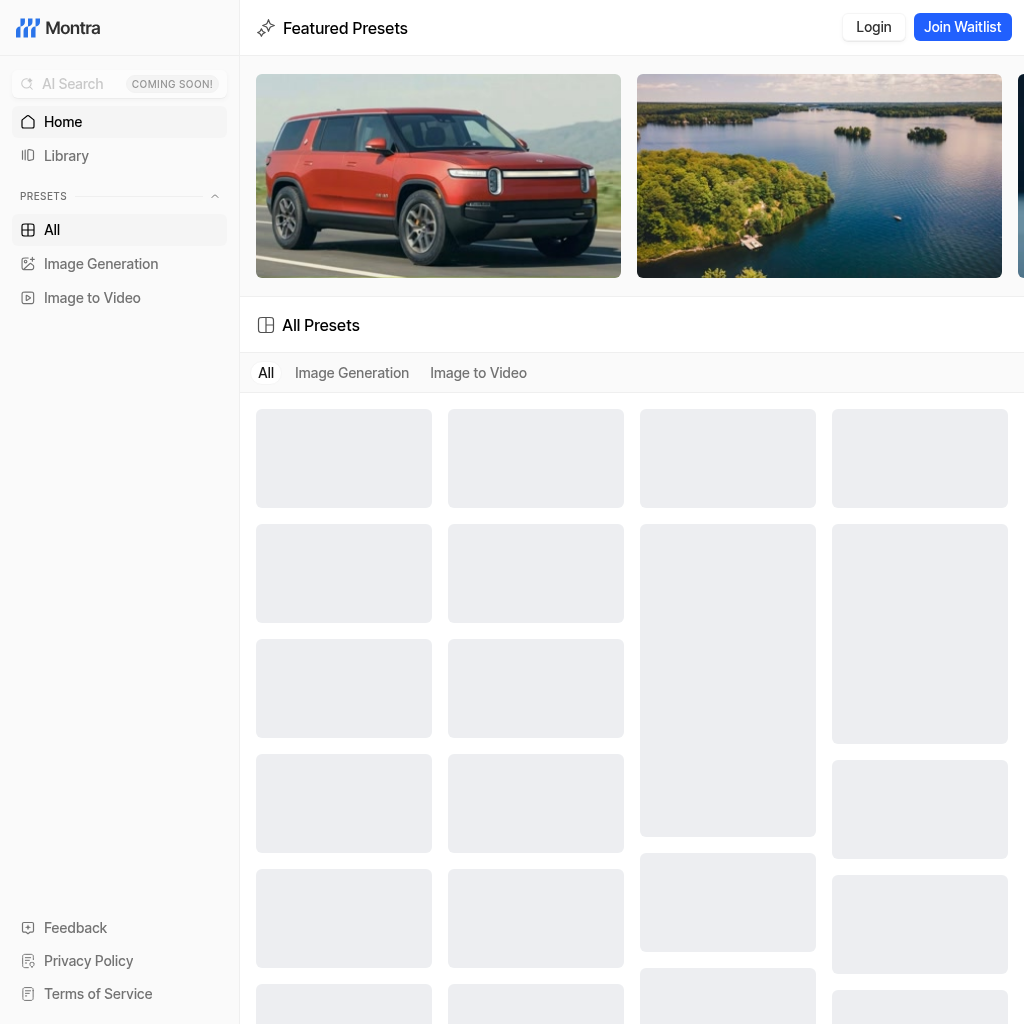 Montra screenshot