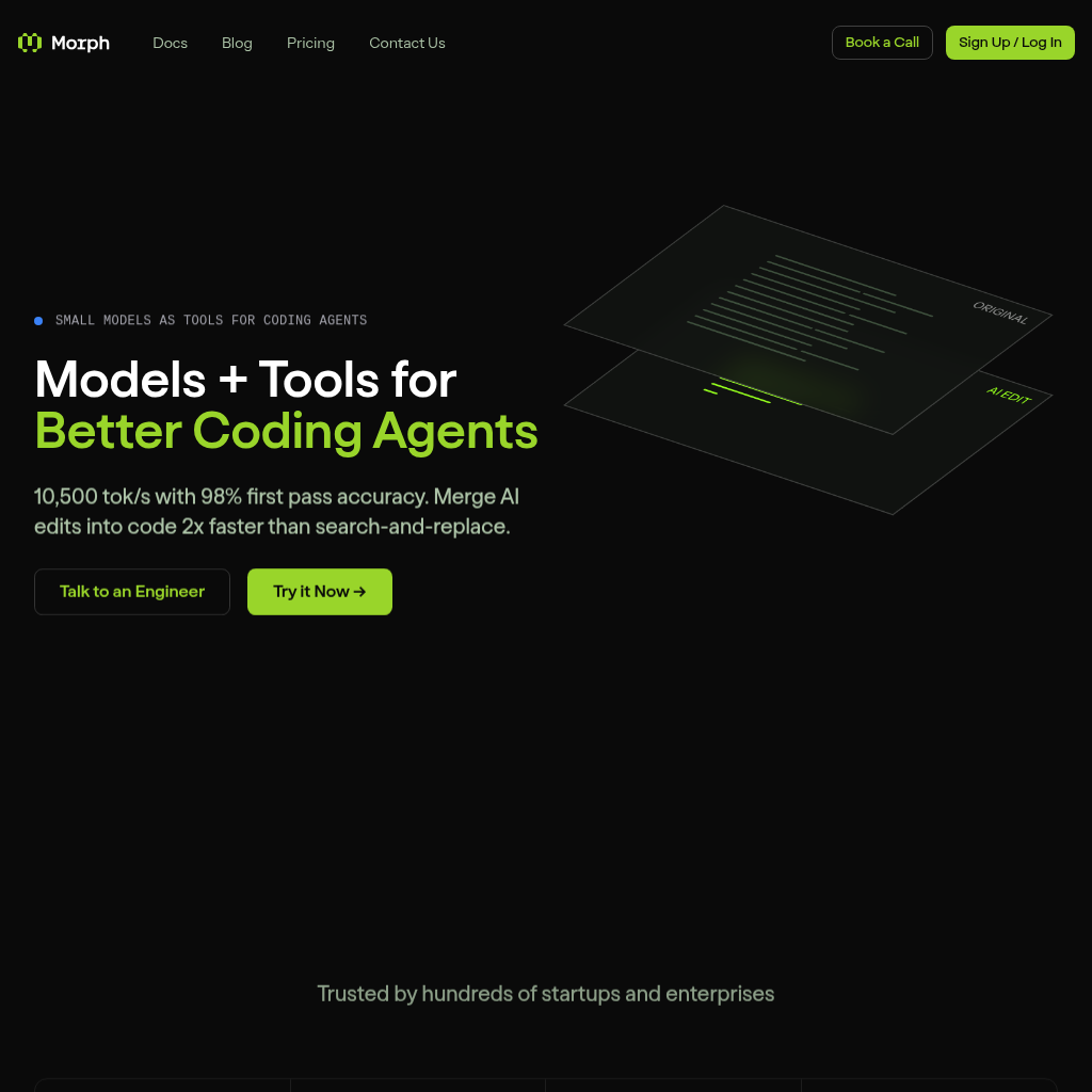 Morph screenshot