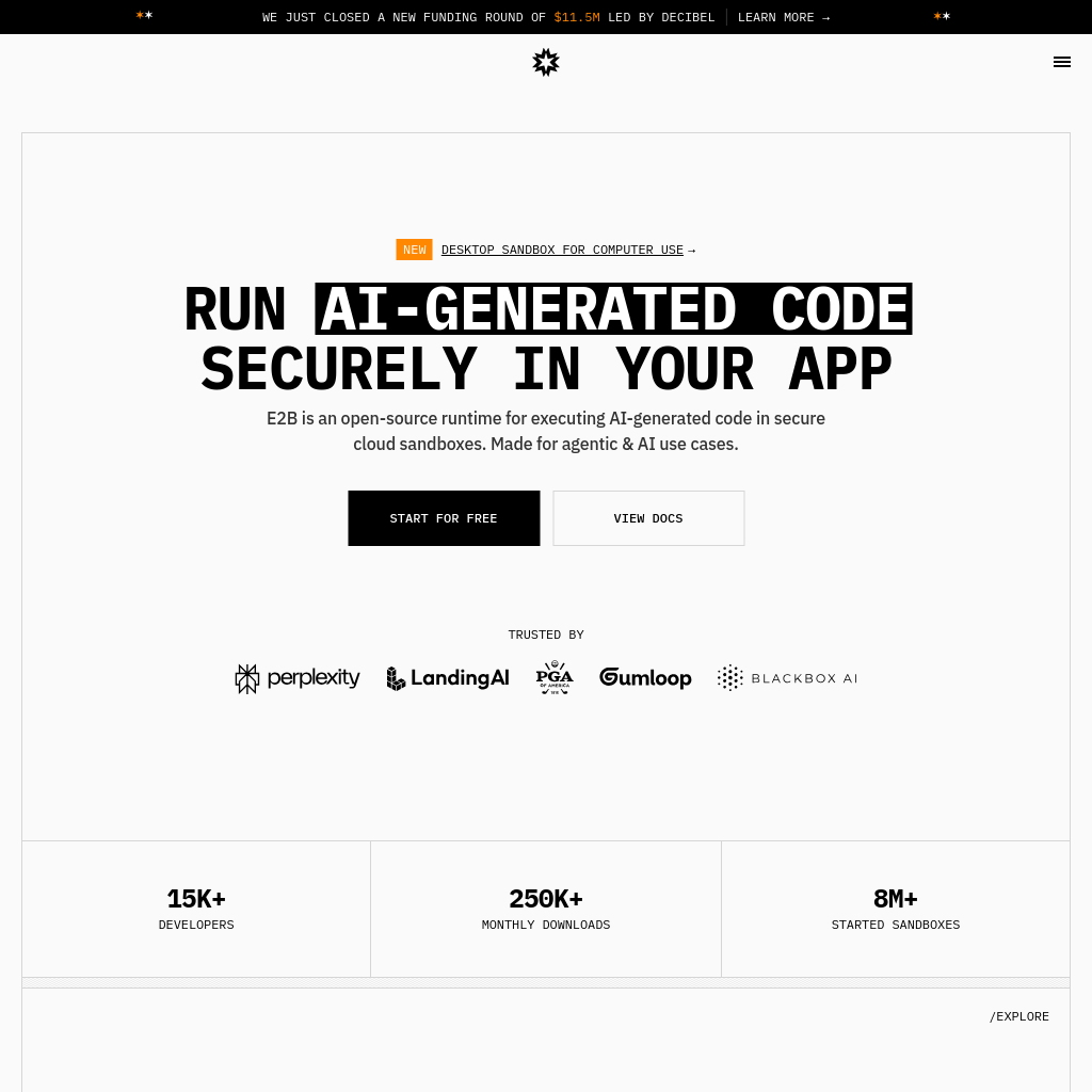 E2B screenshot