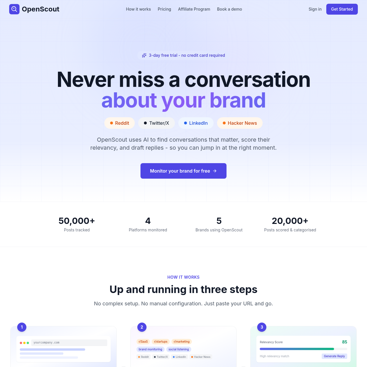 OpenScout screenshot