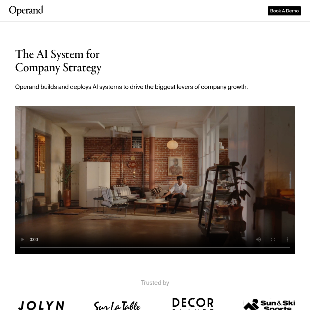 Operand screenshot