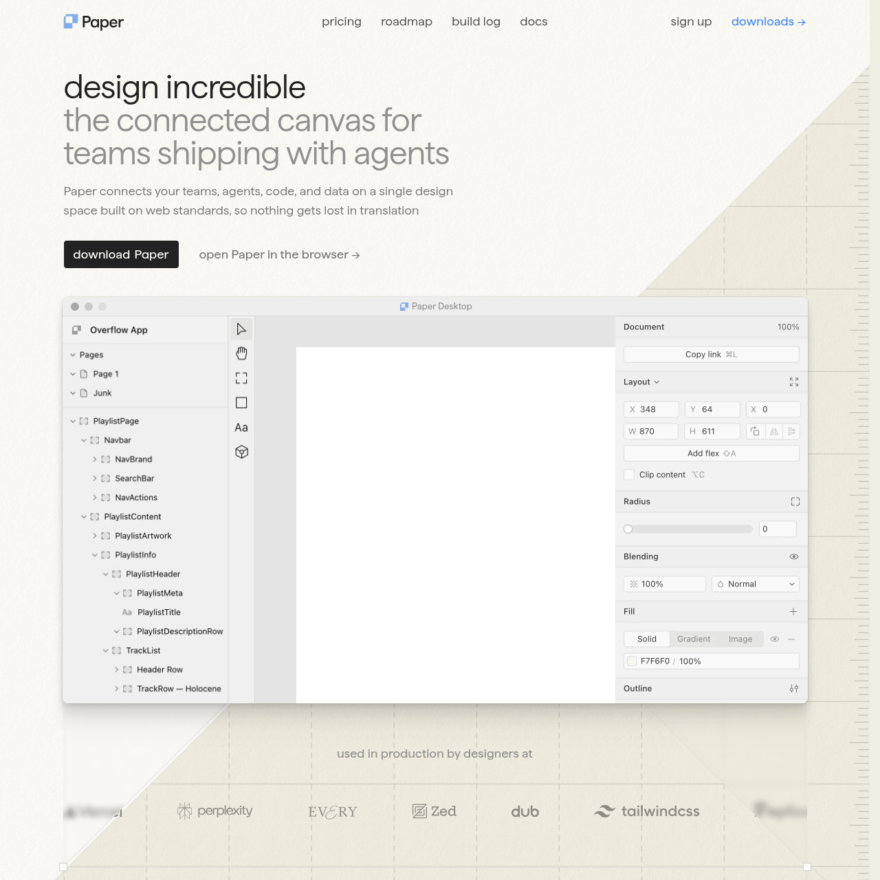 Paper screenshot
