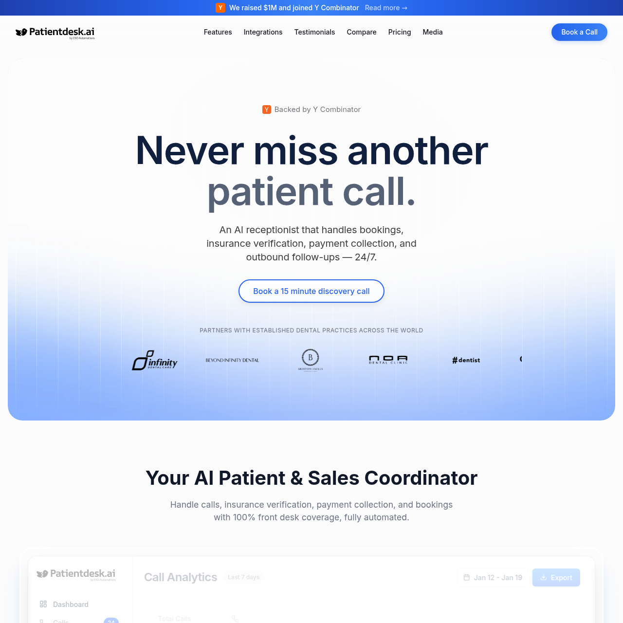 Patientdesk.ai screenshot