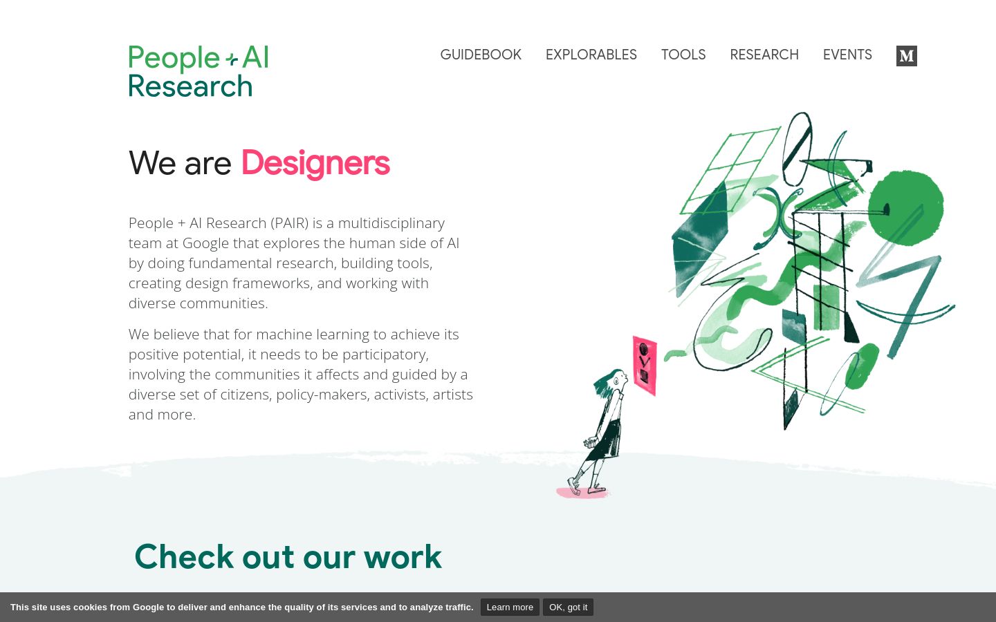 People + AI Research screenshot
