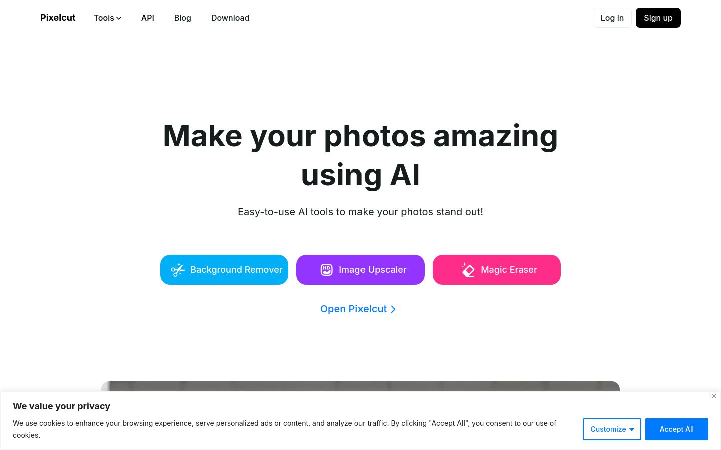 Pixelcut screenshot