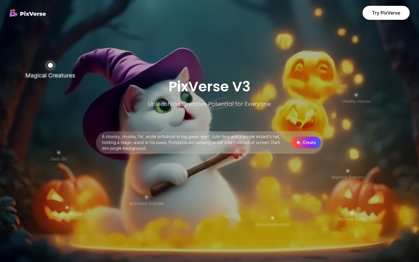 PixVerse screenshot